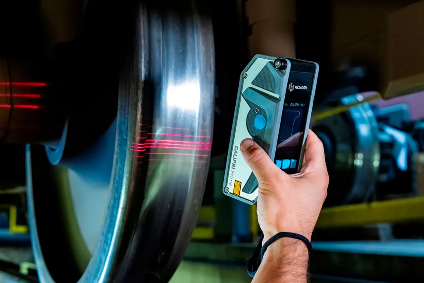 CALIPRI handheld wheel measurement