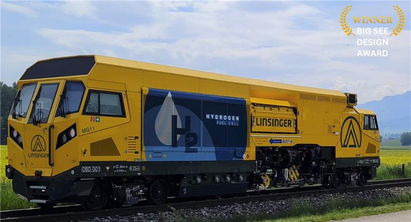 LINSINGER hydrogen fuel cell train